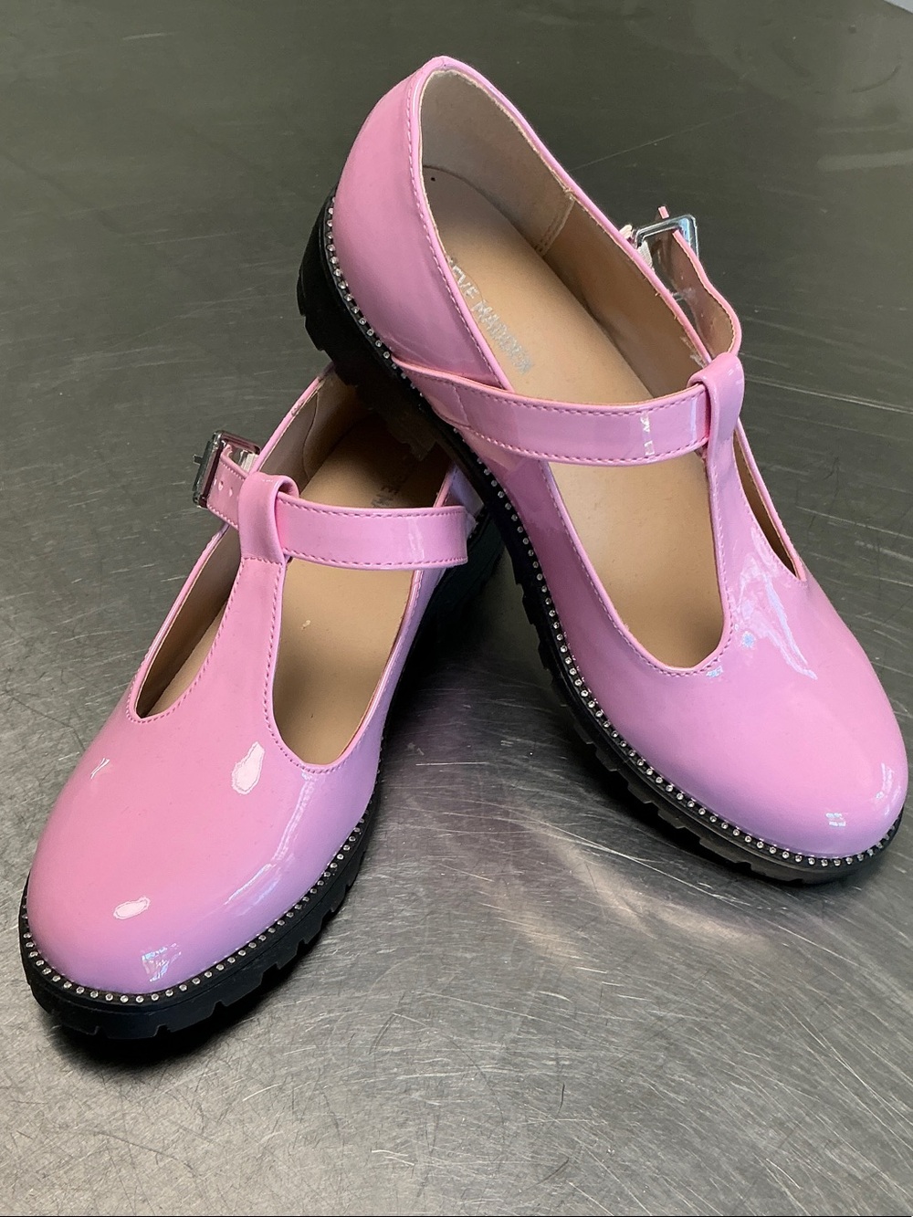 NEW Pink Patent Steve Madden Mary Janes